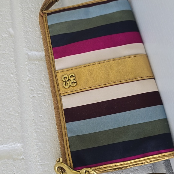 Coach July Spring Leg Zippy Wallet Wristler Multicolored - Picture 4 of 11